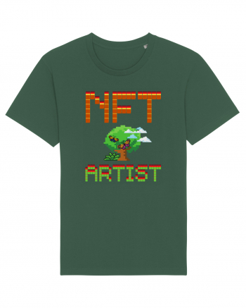NFT Pixel Art Bottle Green