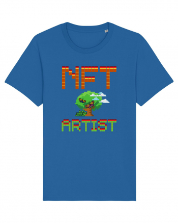 NFT Pixel Art Royal Blue