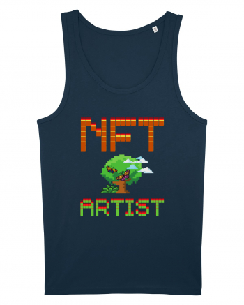 NFT Pixel Art Navy
