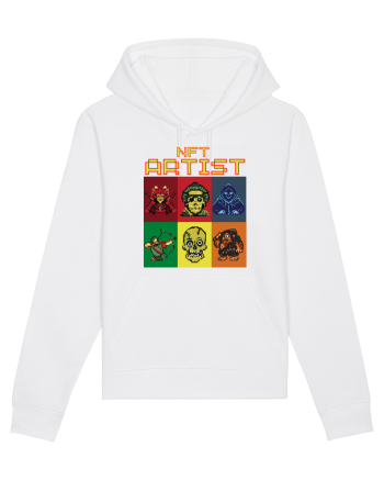 NFT Pixel Art White