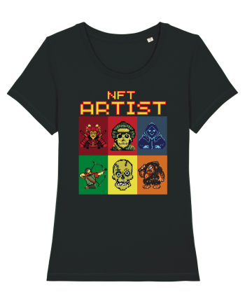 NFT Pixel Art Black