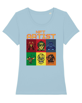 NFT Pixel Art Sky Blue