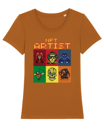 NFT Pixel Art Roasted Orange