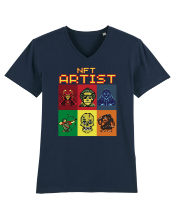 NFT Pixel Art French Navy