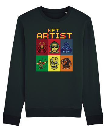 NFT Pixel Art Black