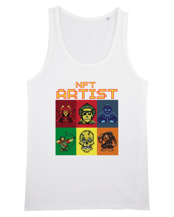 NFT Pixel Art White