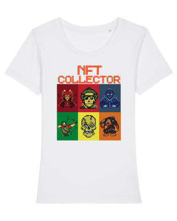 NFT Pixel Art White