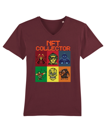 NFT Pixel Art Burgundy