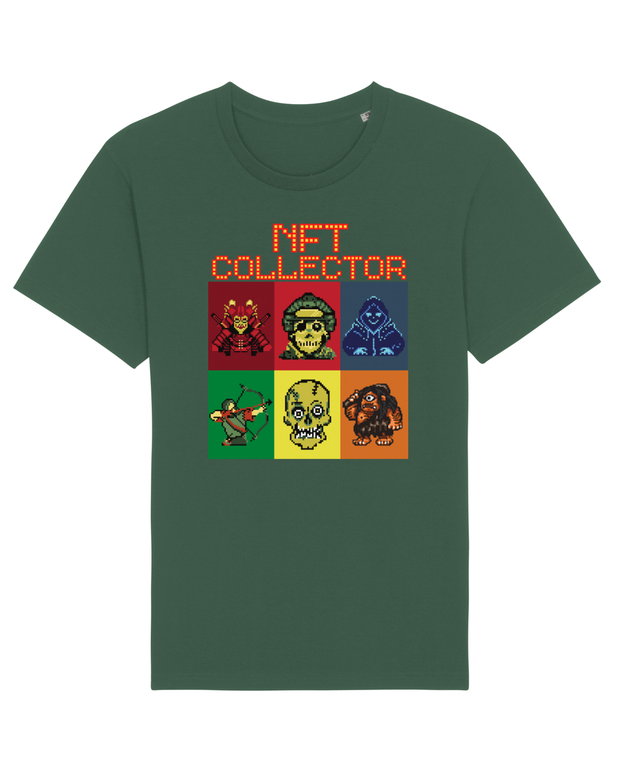 Tricou mânecă scurtă Unisex Rocker Bottle Green