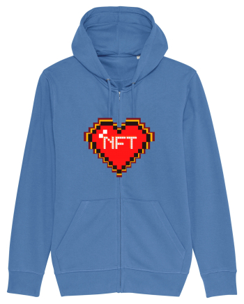 NFT Pixel Art Bright Blue