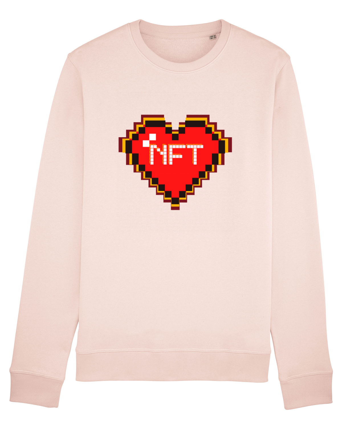 Bluză mânecă lungă Unisex Rise Candy Pink