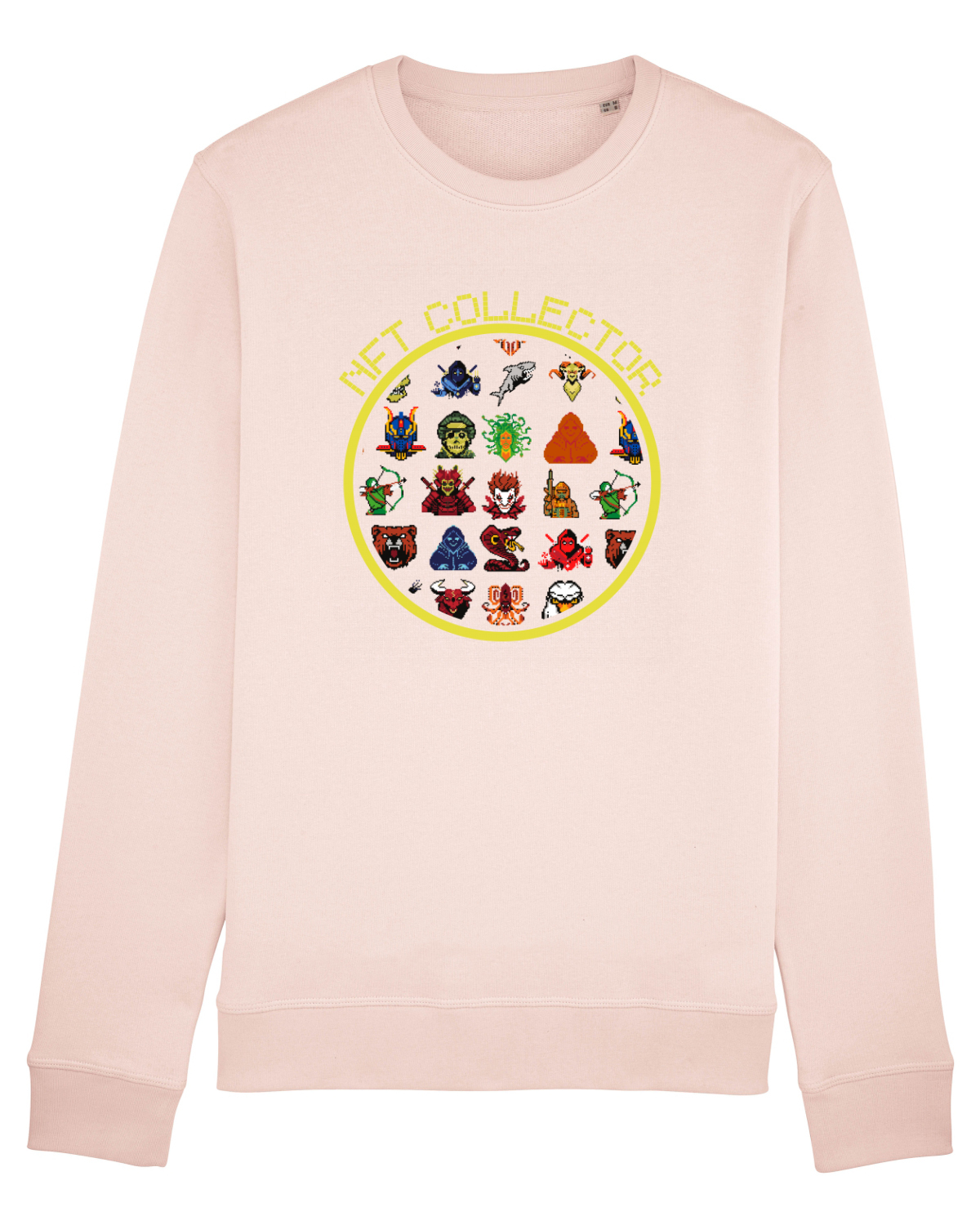 Bluză mânecă lungă Unisex Rise Candy Pink