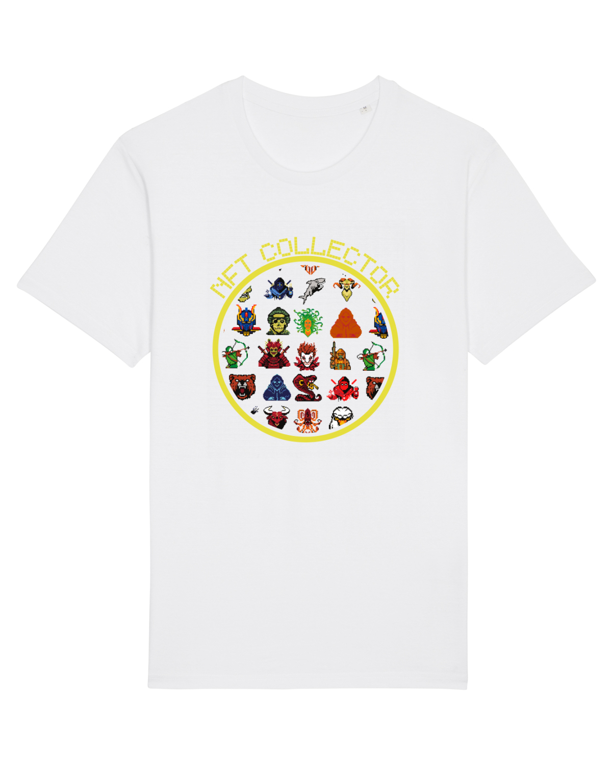Tricou mânecă scurtă Unisex Rocker White
