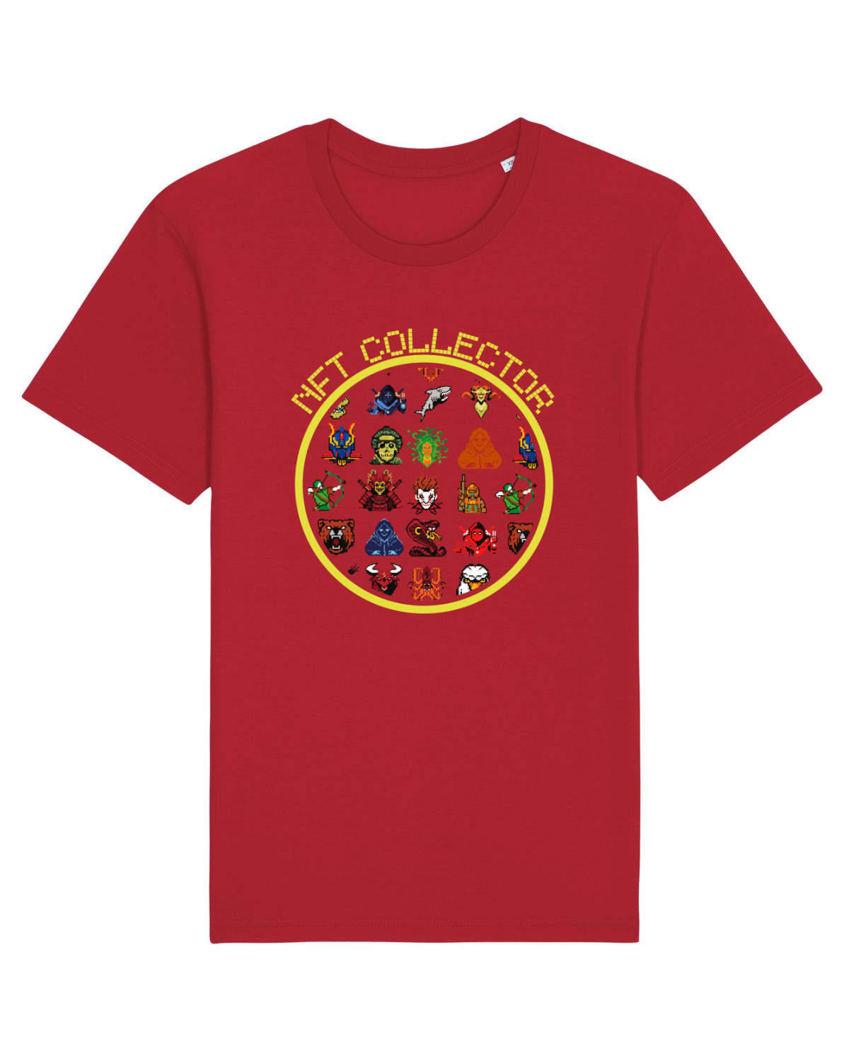 Tricou mânecă scurtă Unisex Rocker Red