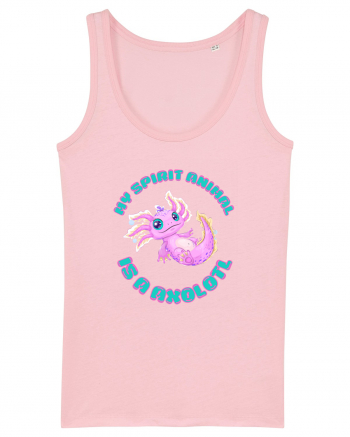 Kawaii Axolotl Cotton Pink