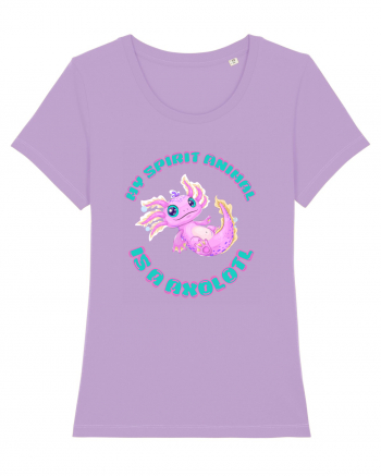 Kawaii Axolotl Lavender Dawn