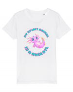 Kawaii Axolotl Tricou mânecă scurtă  Copii Mini Creator