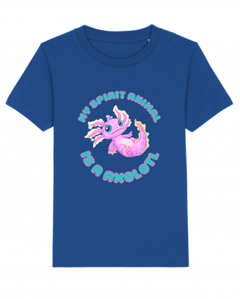 Kawaii Axolotl Majorelle Blue