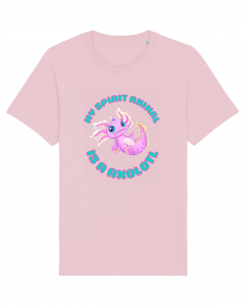 Kawaii Axolotl Cotton Pink