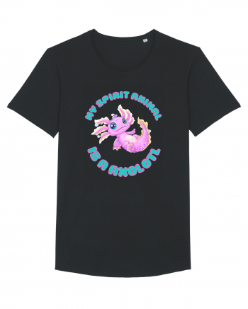 Kawaii Axolotl Black