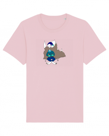 Bigfoot Skiing Cotton Pink