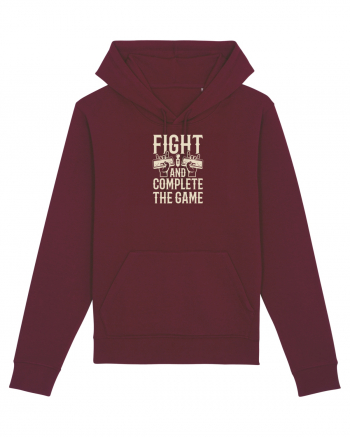 Fight And Complete The Game Burgundy