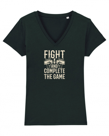 Fight And Complete The Game Black