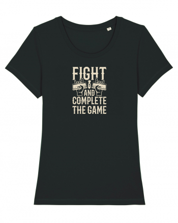 Fight And Complete The Game Black