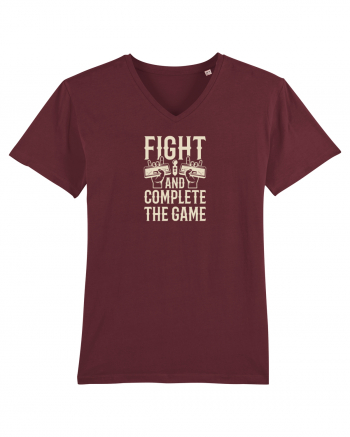 Fight And Complete The Game Burgundy