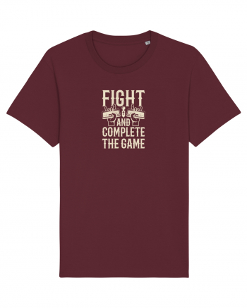 Fight And Complete The Game Burgundy