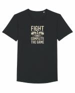 Fight And Complete The Game Tricou mânecă scurtă guler larg Bărbat Skater