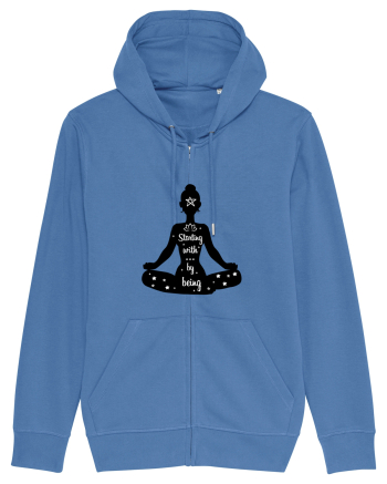 Yoga - starting with by being Bright Blue