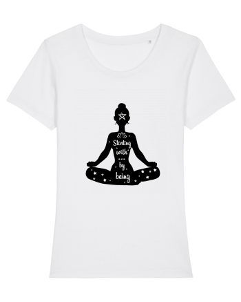 Yoga - starting with by being White