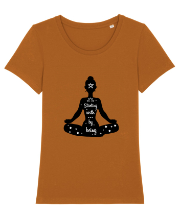 Yoga - starting with by being Roasted Orange