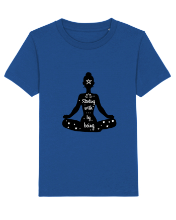 Yoga - starting with by being Majorelle Blue