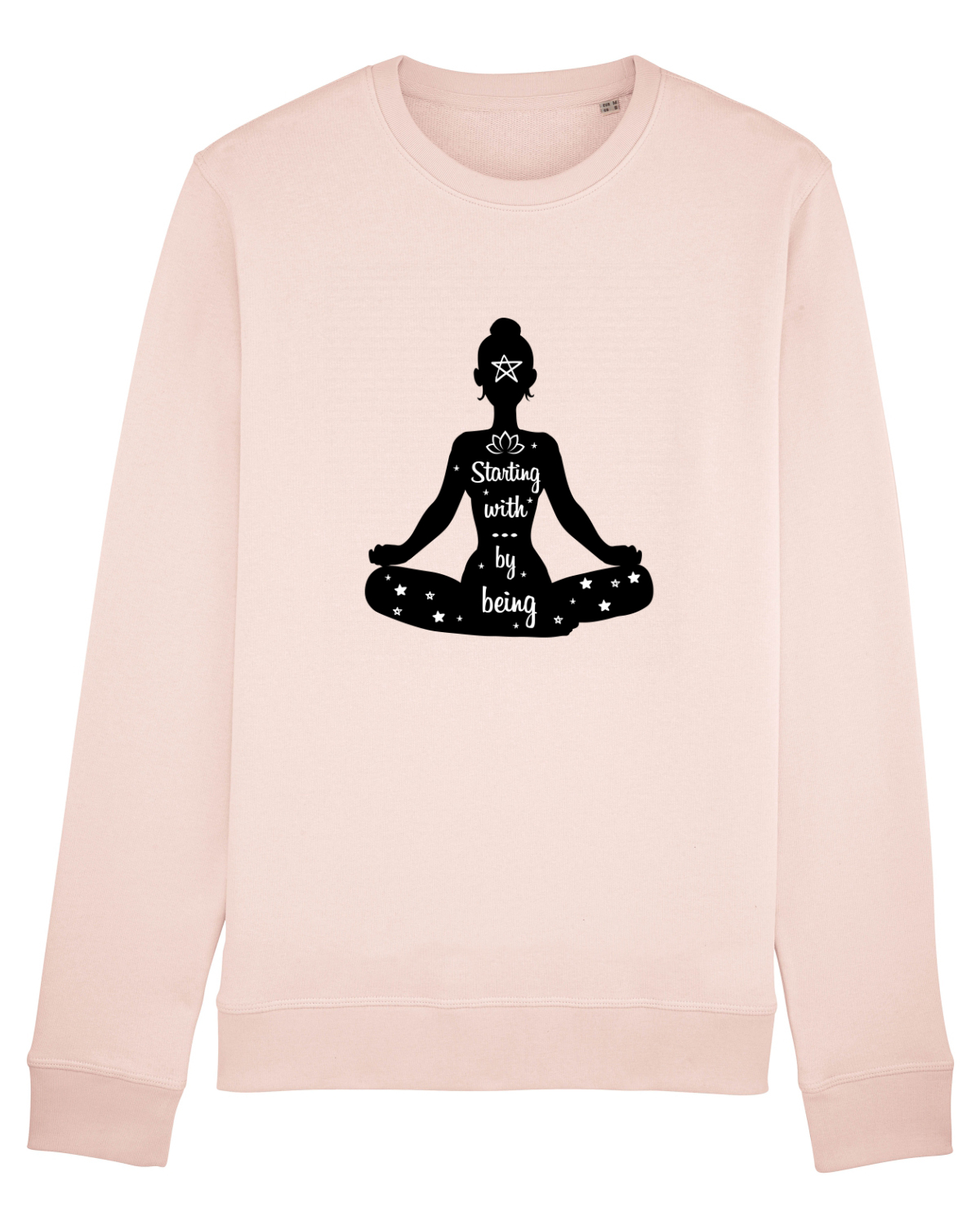 Bluză mânecă lungă Unisex Rise Candy Pink