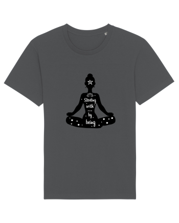 Yoga - starting with by being Anthracite