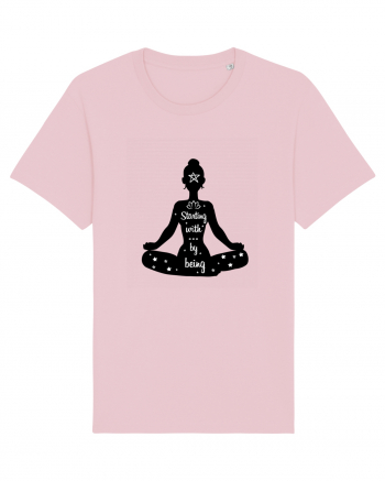 Yoga - starting with by being Cotton Pink