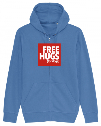 Free Hugs (For Dogs) Bright Blue