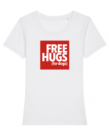 Free Hugs (For Dogs) White