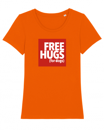 Free Hugs (For Dogs) Bright Orange