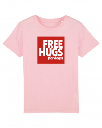 Free Hugs (For Dogs) Cotton Pink