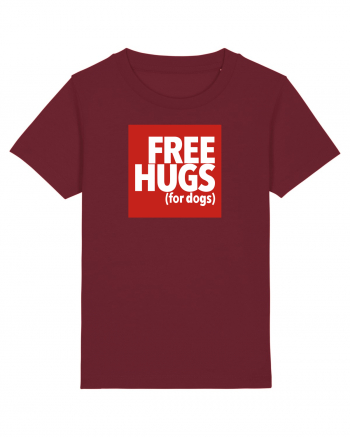 Free Hugs (For Dogs) Burgundy