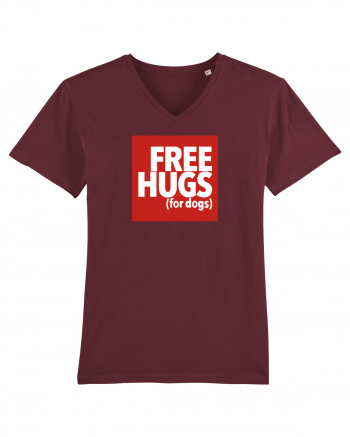 Free Hugs (For Dogs) Burgundy