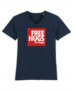 Free Hugs (For Dogs) Tricou mânecă scurtă guler V Bărbat Presenter