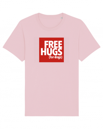 Free Hugs (For Dogs) Cotton Pink