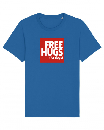 Free Hugs (For Dogs) Royal Blue