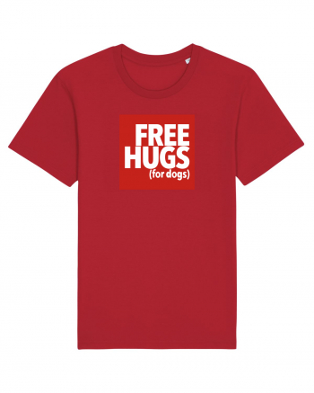 Free Hugs (For Dogs) Red