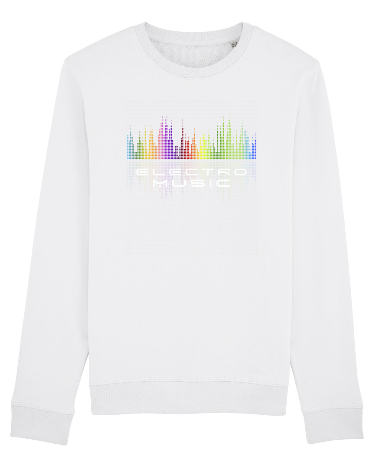 Bluză mânecă lungă Unisex Rise White