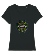 Random Rave 'Colors' Tricou mânecă scurtă guler larg fitted Damă Expresser